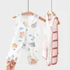 Ropa Pipa de Fibra de Bambú para Bebé Mono Delgado de Verano para Recién Nacido Romper sin Mangas para Bebé Niño y Niña