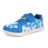 Otoño Nuevo Transfronterizo Zapatos Bajos para Niños Punta Ancha Tejido Volador Velcro Casual Moda Deportivos Venta al por Mayor