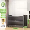 Estante de Cocina de Pie Gabinete de Almacenamiento Multicapa Horno de Microondas Doméstico Gabinete Multifuncional con Puerta Gabinete de Almacenamiento a Prueba de Polvo