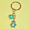 Lindo Llavero Navideño de Dibujos Animados para Uso Diario, Bolso Escolar, Cartera, Colgante de Joyería, Regalo Individual