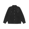 Yidao Vintage 2025 Otoño Nuevo Estilo Retro Japonés de Gama Alta Fresca Desgastada Holgada Solapa Chaqueta Casual para Hombre