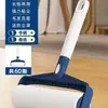 Rodillo Quita Pelusa con Mango Largo para Quitar Pelo de Cama y Piso, Rodillo de Fieltro para Limpieza de Pelo con Papel Desprendible