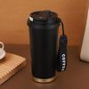 Copo Térmico para Mulheres com Bom Visual Aço Inoxidável 316 Lírio-do-Vale Caneca de Café Revestimento Cerâmico Bebida Dupla Presente Copo de Água Personalizado