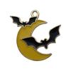 1 Halloween Gota de Aceite Aleación Colgante Divertido Accesorios para el Cabello Pulsera Collar DIY Accesorios para Aretes Fantasma Calabaza