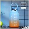 Taza de Espacio Súper Grande Vaso de Agua para Fitness Gran Capacidad Vaso Deportivo 2000ml Vaso Cubeta Hervidor Doméstico para Exteriores para Hombres