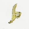 Metal Wheat Ears 2024 Novo Grab Clipe de alta qualidade Sense Hairpin Feminino Back of Head Shark Clip Plate Hairpin Elegant Headwear