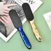Lima de Pie de Vidrio Ovalada para Uso Doméstico, Herramienta de Lijado de Pies para Eliminar Piel Muerta, Removedor de Callos, Exfoliante de Pies, Piedra de Lijado de Pies al por Mayor