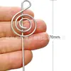 CNglam clip de alambre creativo forma de flor clip para tarjetas de presentación clip de flor de metal clip para notas transfronterizo en stock