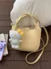 Bolso Pequeño Cuadrado de Moda y Sencillo, Bolso de Mano de Nuevo Estilo, Bolso de Moda de Gama Alta para Madre e Hija, Bolso de Nicho, Bolso Cruzado, Bolso de Gran Capacidad