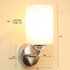 Nova Luminária de Parede LED Moderna Minimalista Nórdica de Economia de Energia para Sala de Estar, Quarto, Mesa de Cabeceira, Corredor, Escada e Varanda
