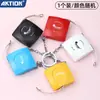 Venta al por mayor del fabricante Anxinke Cinta métrica retráctil mini para llavero 1.5m Cinta suave para uso doméstico, retracción con un clic, cinta métrica pequeña portátil