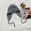 Gorra de béisbol de otoño e invierno para hombres de mediana edad y mayores, gorro de invierno cálido con protección para los oídos, gorra de pico resistente al frío para exteriores