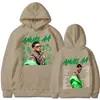 Moletom com Capuz Gráfico Anuel Aa Real Hasta La Muerte para Homens e Mulheres