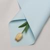 Embalagem de Flor de Papel Cor Sólida 'Primeiro Amor' do Fabricante, Elegante Estilo Europeu Fosco Impermeável para Buquê de Presente em Estilo de Luxo Leve