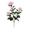 Flor de camelia artificial transfronteriza, esquejes de flor de camelia, flores artificiales de camelia para arreglos florales, decoraciones de boda y arreglos florales para entornos de eventos