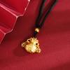 Ouro Lucky Bag colar retro all-match estilo chinês auspicioso nuvem sorte jóias muito tempo não-desbotamento Acessórios Atacado