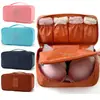 Bolsa de Armazenamento de Viagem Multifuncional Portátil para Sutiãs, Roupas Íntimas e Lingerie em Estilo Coreano, Direto do Fabricante