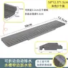 Alfombrilla escurridora extendida de bordes estrechos para fregaderos de cocina, con diseño inclinado para el drenaje del agua, a prueba de salpicaduras y material de silicona para el almacenamiento