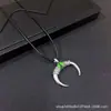 Collar Colgante Ojo del Diablo Cuerno Mitología Antigua Europea y Americana Cadena de Suéter de Venta Caliente Transfronteriza Accesorios de Comercio Exterior Al por Mayor