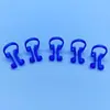 Pinza para Rollo de Algodón Dental Pinza Desechable de Plástico para Rollo de Algodón Odontólogo Portamateriales para Hemostasia Oral Pinza para Rollo de Algodón Absorbente