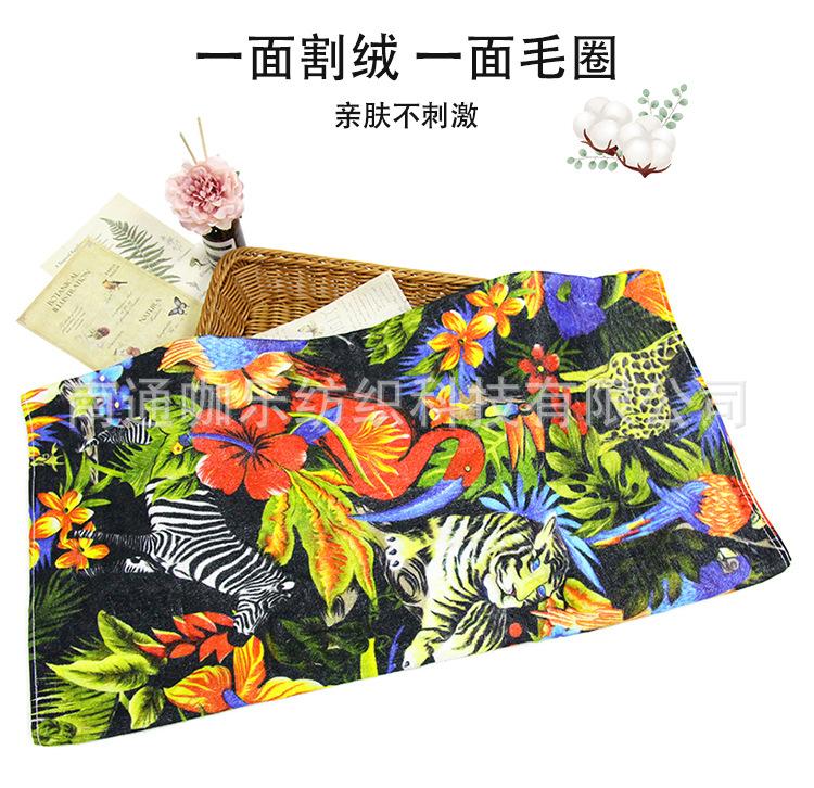 320gsm数码印花格子马浴巾_03.jpg