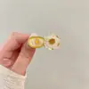 Pinza de Pelo de Lana con Forma de Corazón y Flor Estilo Coreano para Mujeres Adultas Flequillos Pinzas Laterales Accesorios para el Cabello Otoño Invierno Sensación de Alta Gama Pinzas para Cabello Rebelde