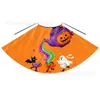 Capas Naranja de Calabaza de Halloween Hechas a Medida de Fábrica para Hombres y Mujeres, Capas de Rendimiento Estampadas de Halloween para Niños al por Mayor