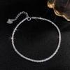Pulsera de Plata Love S Plata 925 Gypsophila Temperamento ins Nicho Destellante Río Estrellado Flash Mejor Amiga Hermanas Vestido