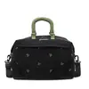 Bolsa Bordada con Lazo, Bolsa de Viaje, Bolsa para Alojamiento de Viaje de Negocios, Bolsa Tote Práctica, Bolsa para el Trabajo Diario, Bolsa de Maternidad