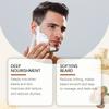 Crema para el Cuidado de la Barba East Moon para Hombre Sabor Vainilla Nutritiva Hidratante para Barba Brillo Suave Crema Hidratante y Reparadora