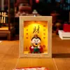 Adornos de Exhibición Atractores de Fortuna, Marcos de Fotos de Alta Gama, Artículos Culturales y Creativos de Templos, Regalos de Escritorio de Lingotes, Decoración de Entrada de Sala de Estar para el Hogar