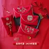 Sobre Rojo Tarifa de Cambio Sobre de Boda Diez Mil Yuanes Sobre Rojo de Boda Estilo Nuevo Uno en un Millón Sobre Rojo Tela Sobre Rojo Bolsa de Sobre Rojo de Boda