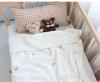 Mini Manta para Niños Tipo Waffle Pequeña Algodón Manta para Bebé Artesanía de Bordado Terciopelo de Frijol Edredón Pequeño para Bebé Recién Nacido Swaddle