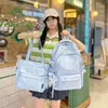 Mochilas de moda para estudiantes de secundaria varones, Mochilas de viaje de moda estilo coreano de gran capacidad, Mochilas de moda para computadora para estudiantes universitarias