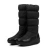 Atacado novas botas de neve de alta qualidade com zíper lateral, forro de pele grossa, botas casuais para encosta 35-44, botas femininas para comércio exterior