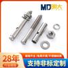 Tornillos de Expansión de Acero Inoxidable 304 Pernos Tornillos Componentes Estándar de Wenzhou Sujetadores Tornillos de Alta Resistencia Anti-Corrosión Rosca Completa