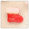 Broche navideño de felpa, muñeco de alce de dibujos animados, colgante, calcetines lindos, accesorios para ropa de niños, venta al por mayor