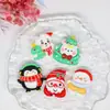 Série de Natal resina fofo acessórios de Natal diy desenhos animados acessórios de resina cola creme capa de celular Atacado