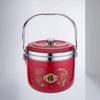 Venta al por mayor de fábrica puesto de mercado Jianghu suministro acero inoxidable se venderá regalos olla para recalentar sin fuego olla para guisar