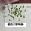 Pedras de Strass Imitação K9 12 Cores Nail Art Strass de Fundo Pontiagudo 33 Facetas Super Brilho 1,5-5mm Strass Redondos Coloridos Strass de Preenchimento Cristal