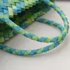 Celebrante de Internet Cesta de Comida Vintage Bolso Tejido de Mimbre Sintético Bolso de Mano de Gran Capacidad Bolsa de Regalo Bolso para Mujer