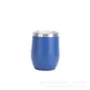 Comercio Exterior Taza de Acero Inoxidable al Vacío de 12 oz para Vino Tinto Cerveza Taza con Forma de Huevo Cáscara de Huevo Taza de Café con Aislamiento Frío