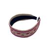 Diadema de Rafia Simple para Mujer a la Moda para Exterior Estilo Bohemio Diadema de Paja Tejida Accesorios para el Cabello