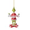 Novo geqilin de Natal transfronteiriço pingente de decoração de árvore de Natal pingente plano acrílico decoração de árvore de Natal