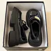 Zapatos de cuero para mujer estilo británico de suela gruesa, mocasines de moda otoño 2026 con hebilla metálica, zapatos Mary Jane versátiles