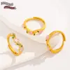 Anel Aberto Ajustável de Liga Metálica com Gotejamento de Óleo Estilo Chinês, Anel de Borboleta e Flor High-End Ins-Style de Luxo Leve