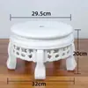 Nuevo estante de flores de múltiples capas para plantas verdes, nuevo estante de almacenamiento de pie estilo chino antiguo para sala de estar, balcón, interior