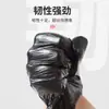 Bolsas de Basura con Cordón para Uso Doméstico, Engrosadas, con Asas, para Cocina, Dormitorio, Uso Estudiantil, Tamaño Grande, Bolsas de Plástico Negras con Cierre de Jalar