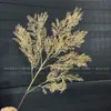 Flores de Nochevieja, Flores Artificiales Doradas, Eucalipto Dorado, Hortensia, Abanico Dorado, Hojas de Ginkgo, Cubo de la Fortuna, Arreglo Floral, Hojas, Flores de Plástico
