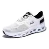Nuevos zapatos deportivos para hombre, zapatos de malla transpirable fly-knit, zapatillas de correr con suela gruesa para aumentar la altura, zapatos deportivos para jóvenes, zapatos casuales para hombre